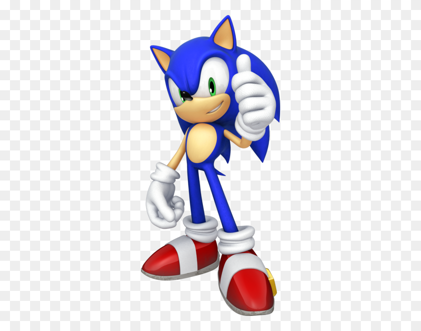 278x600 Sonic Free Images - Sonic The Hedgehog Clipart