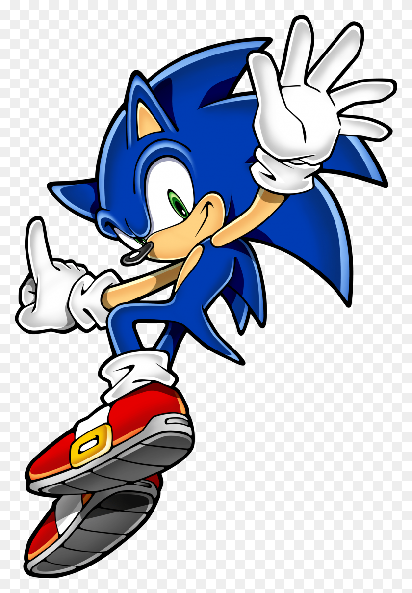 1706x2512 Sonic Hedgehog Jumping Transparent Png - Sonic The Hedgehog Logo PNG