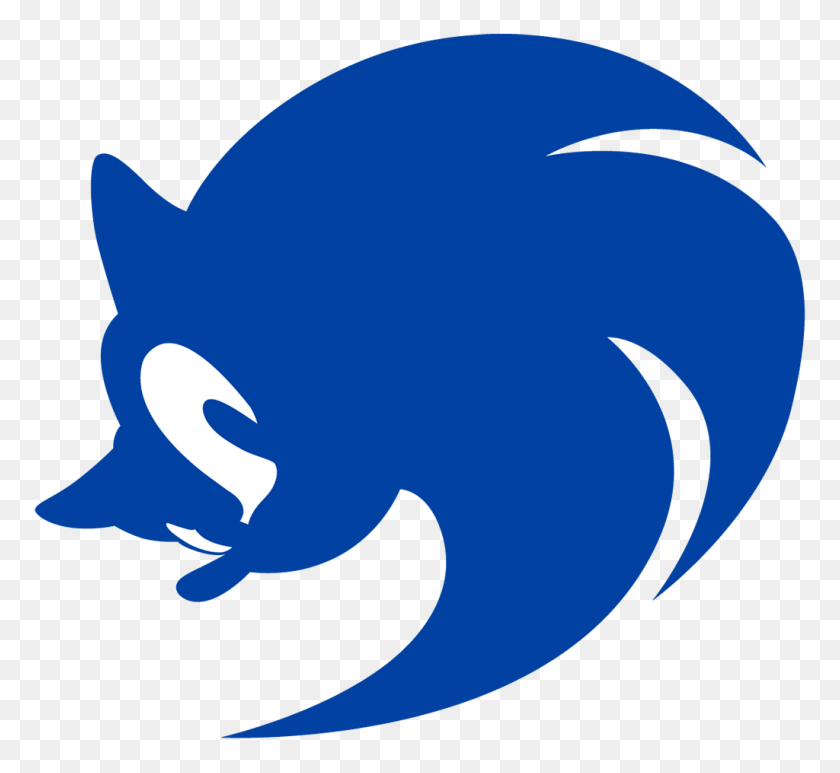1024x937 Sonic Logo Games - Sonic Logo PNG