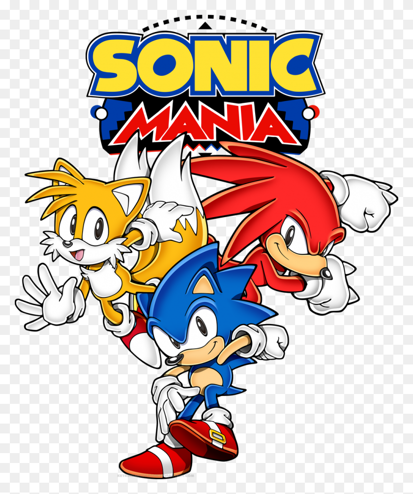 1024x1239 Sonic Mania - Sonic Mania PNG