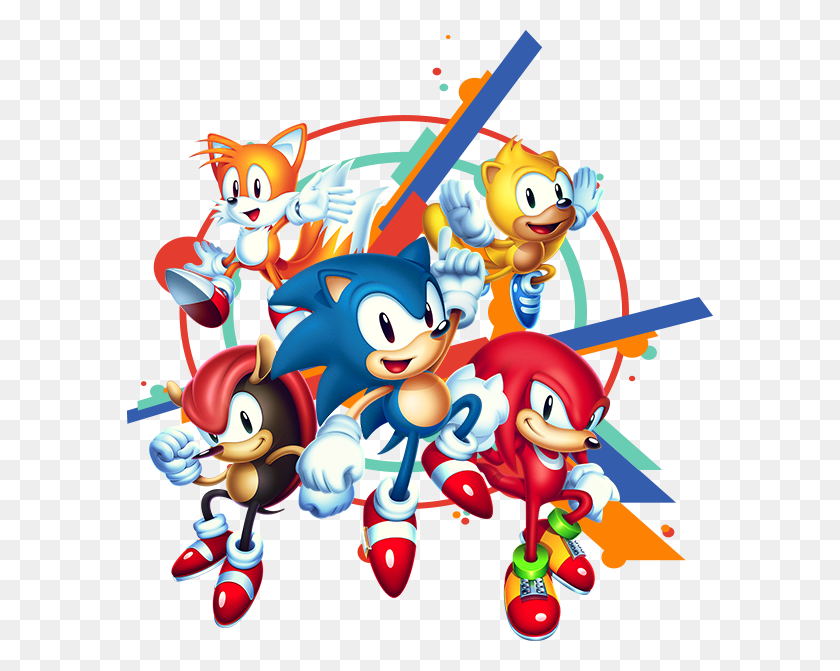 587x611 Sonic Maniacaracteres Strategywiki, El Videojuego Tutorial - Sonic Png