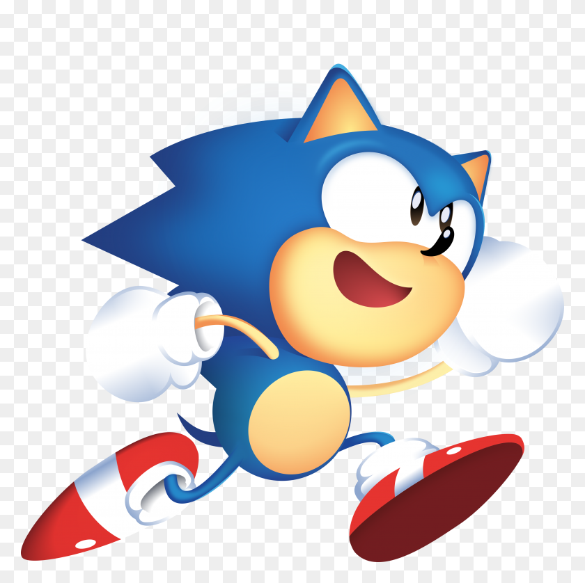 4000x3993 Sonic Series Producer Says Sonic Mania Sold The Most To Kids - Sonic Mania Logo PNG