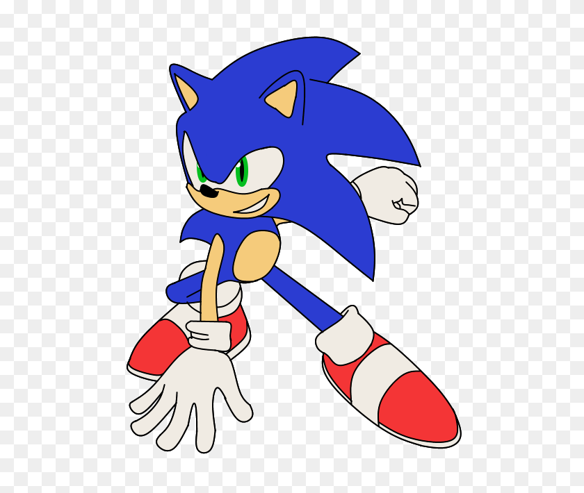 547x650 Sonic The Hedgehog - Sonic The Hedgehog Clipart