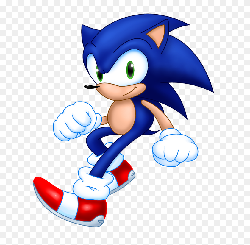 637x763 Sonic The Hedgehog - Sonic The Hedgehog Clipart