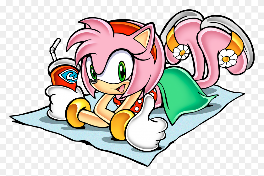 2773x1787 Sonic The Hedgehog - Esmeralda Del Caos Png