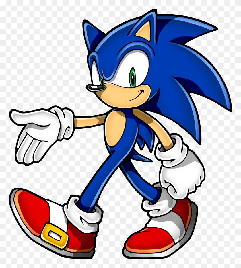 1751x1965 Sonic The Hedgehog Clipart - Force Clipart