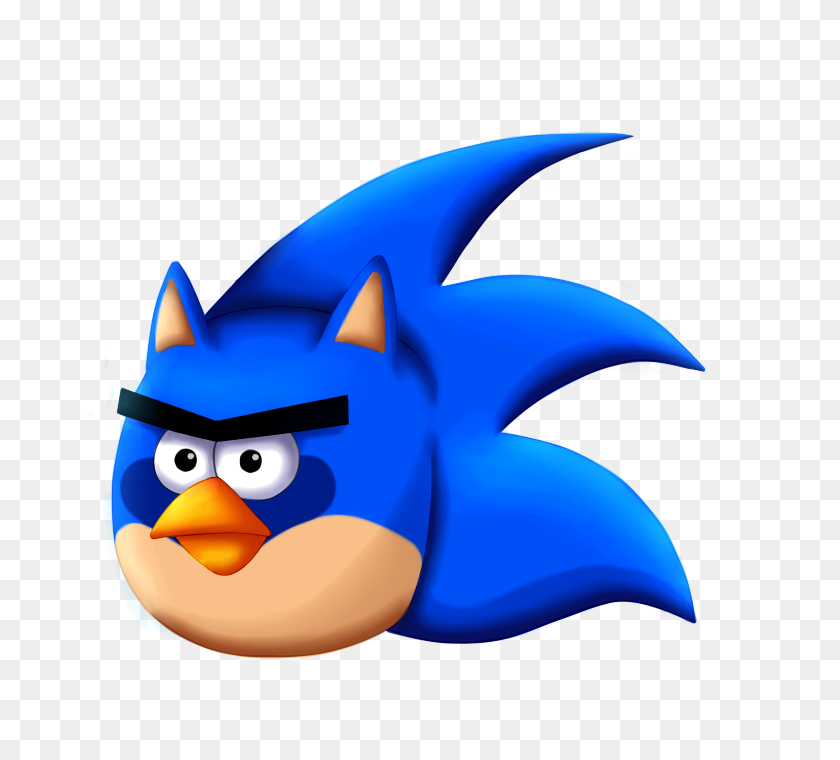 700x700 Sonic The Hedgehog Clipart De Angry Birds - Sonic The Hedgehog Clipart
