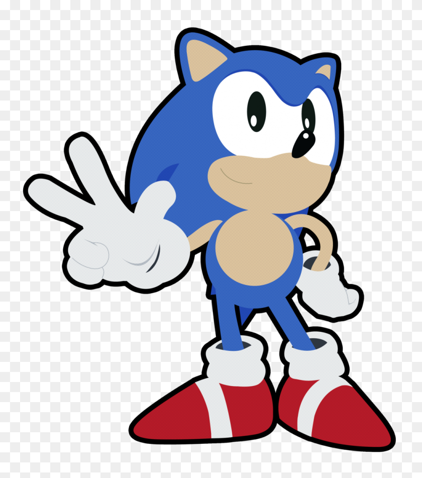 1024x1171 Sonic Transparent Png Pictures - Sonic PNG