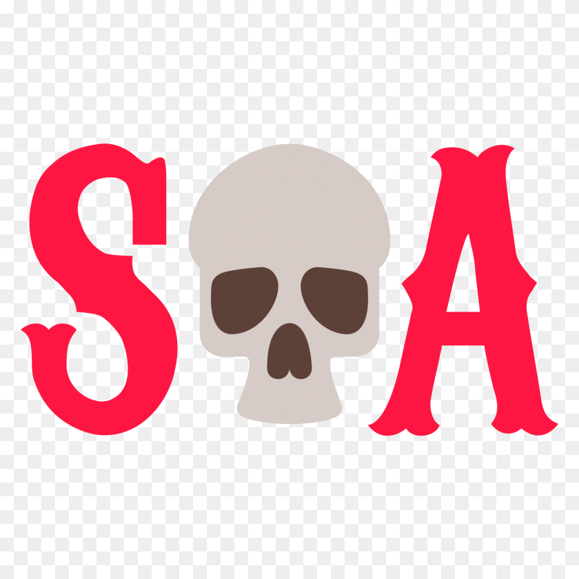1600x1600 Sons Of Anarchy Icon - Anarchy Logo PNG