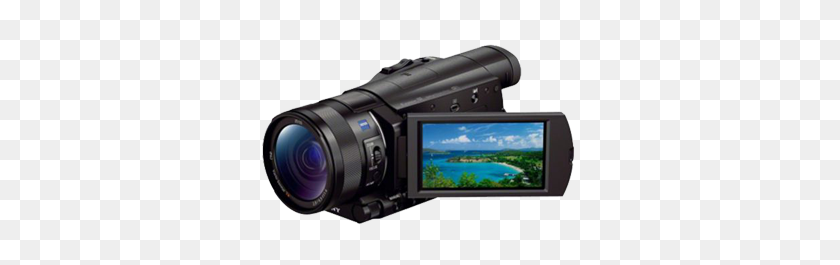 320x205 Новая Видеокамера Sony - Видеокамера Png