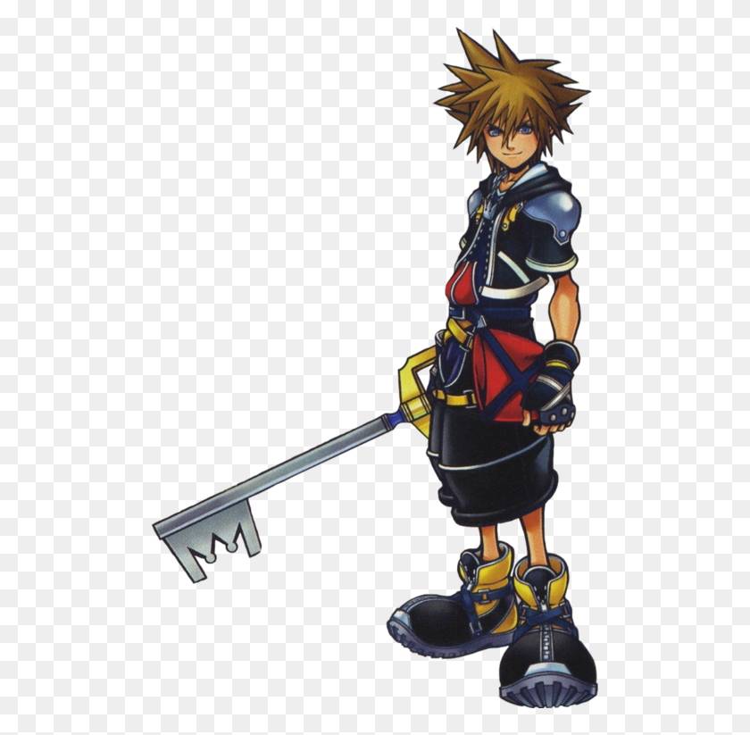 500x763 Sora Kingdom Hearts - Kingdom Hearts Sora Png