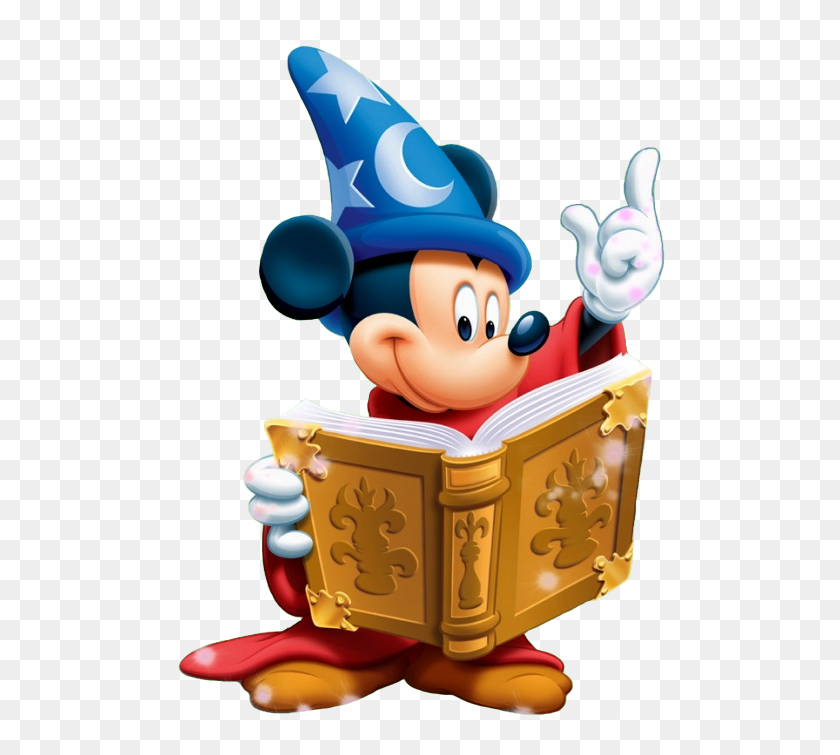 514x695 El Aprendiz De Brujo Mickey Fantasia, Páginas Del Libro De Recuerdos - Clipart De Aprendiz
