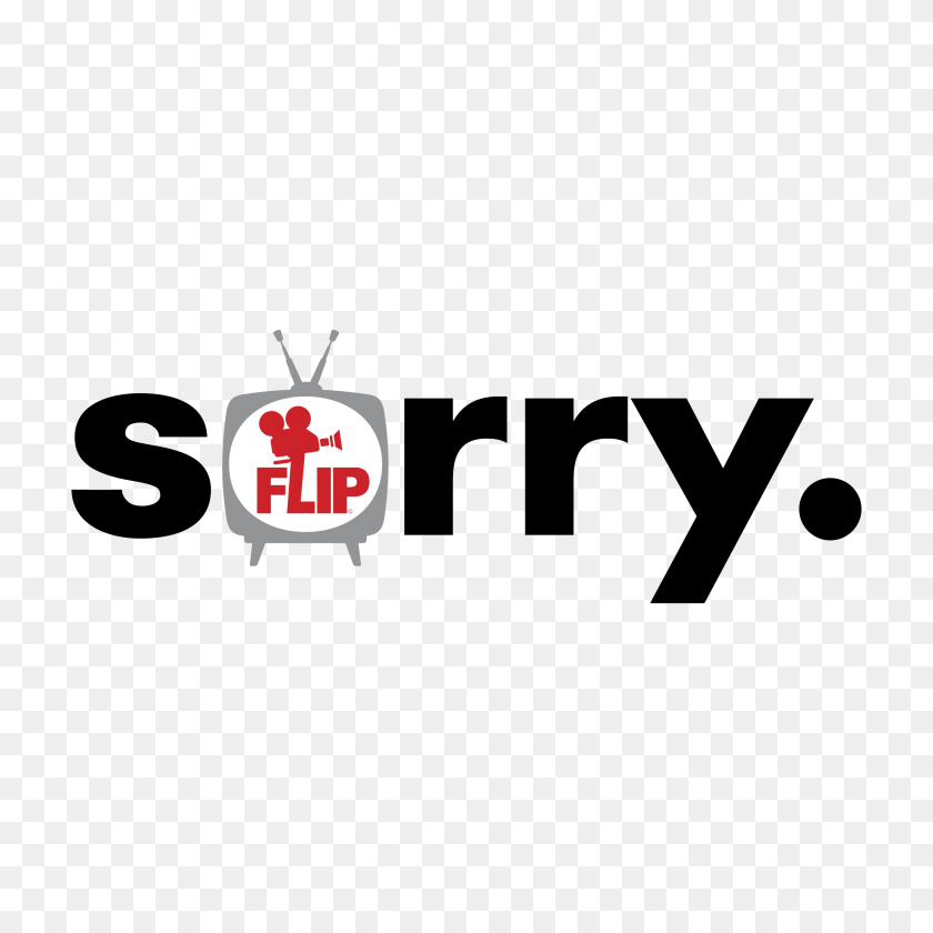 2400x2400 Sorry Flip Skateboards Video Logo Png Transparent Vector - Sorry PNG