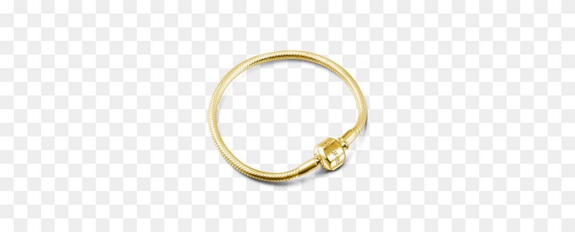 280x280 Soufeel Bracelet Gold Plated Silver - Gold Plate PNG