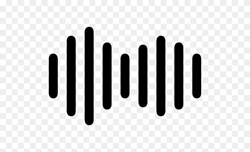 512x451 Звуковая Волна, Звук, Значок Динамика В Png И Векторном Формате - Soundwave Png