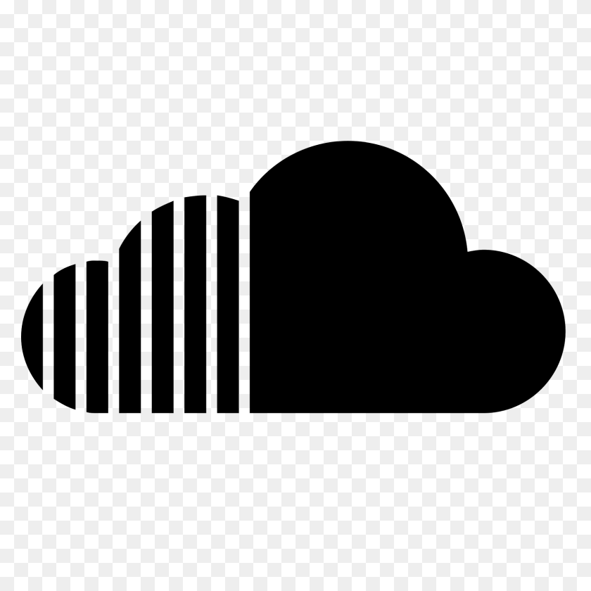 1600x1600 Значок Soundcloud Заполнен - ​​Логотип Soundcloud Png