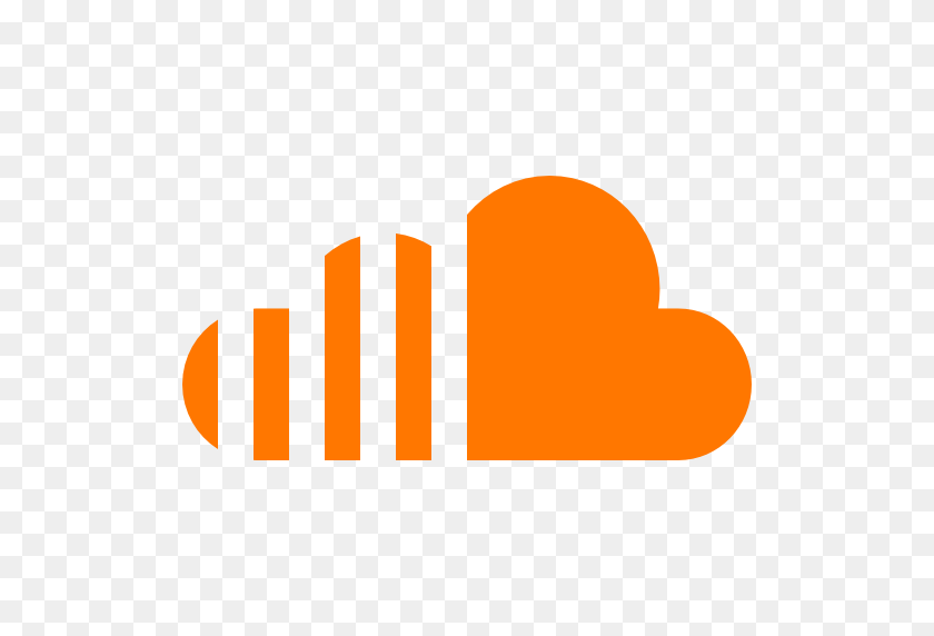 512x512 Плоский Значок Soundcloud - Логотип Soundcloud Png