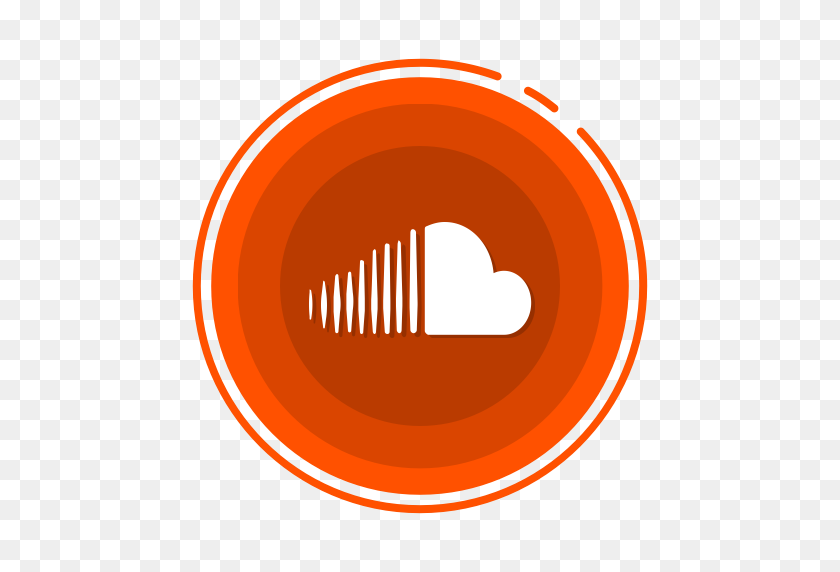 512x512 Soundcloud, Логотип, Интернет, Интернет, Бренд, Iphone, Значок Интернета - Логотип Soundcloud Png