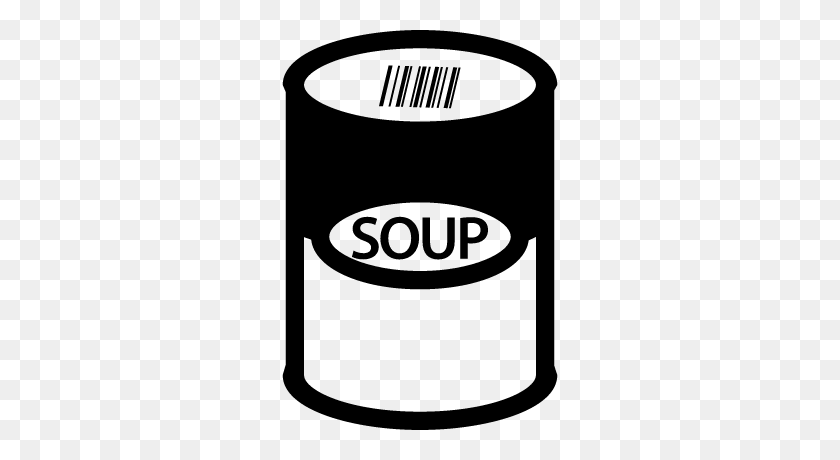 400x400 Soup Can Free Vectors, Logos, Icons And Photos Downloads - Soup Can Clip Art