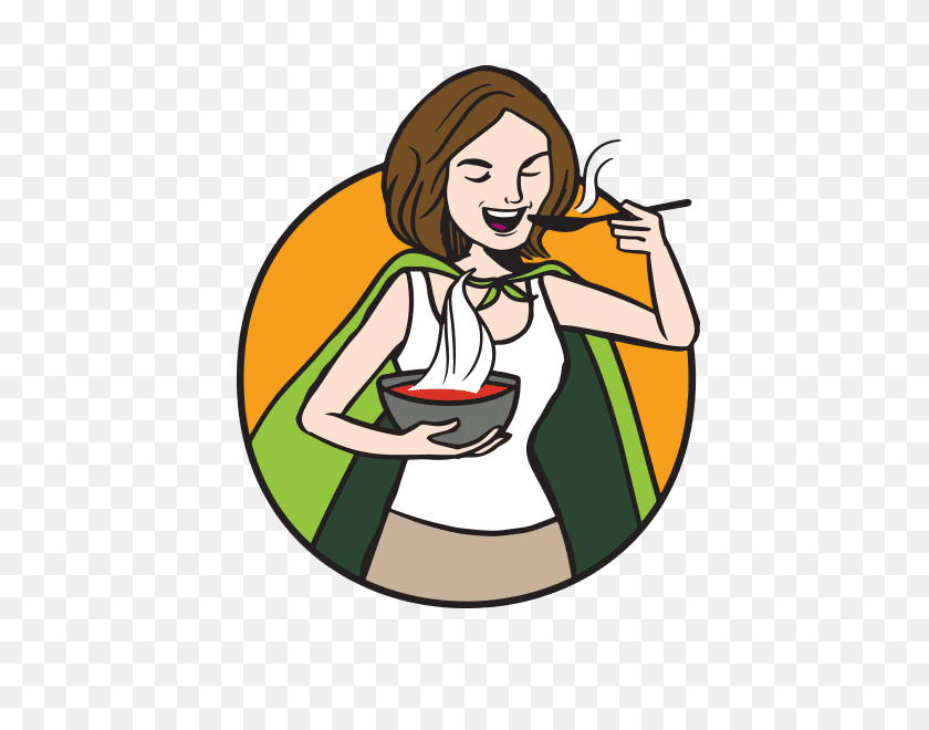 600x600 Soupergirl! Healthy Meal Delivery - Girl Washing Dishes Clipart