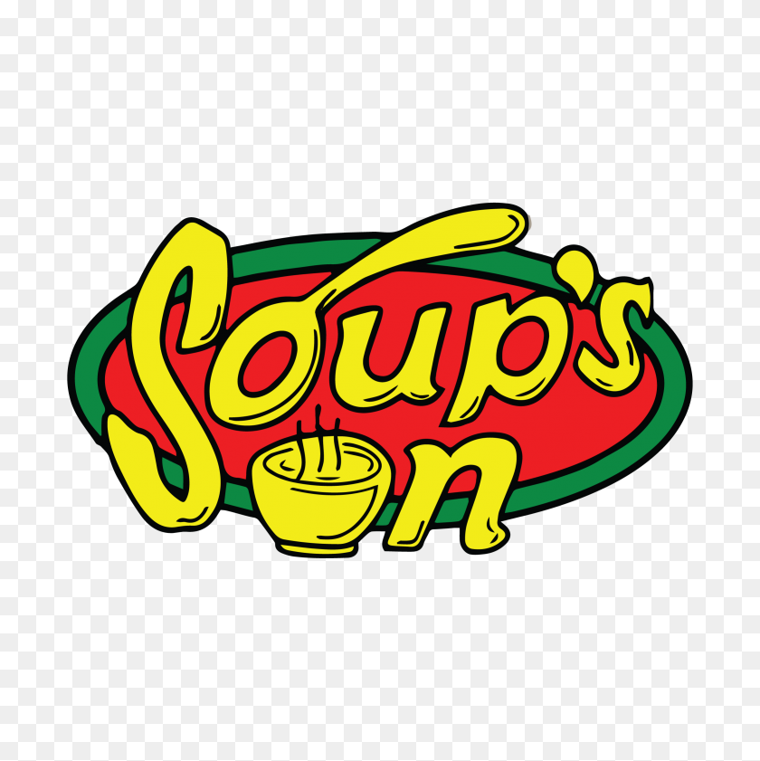 2339x2342 Soup's On Gourmet Soup Company - Soup And Sandwich Clipart