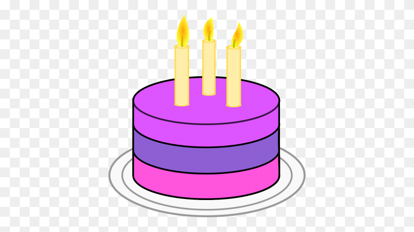 400x411 Sour Cherry, Birthdaycake, Cake, Candles, Birthday Cake Images - Cake Clipart Transparent Background