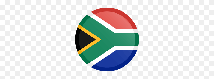 250x250 South Africa Flag Clipart - Flag Clipart