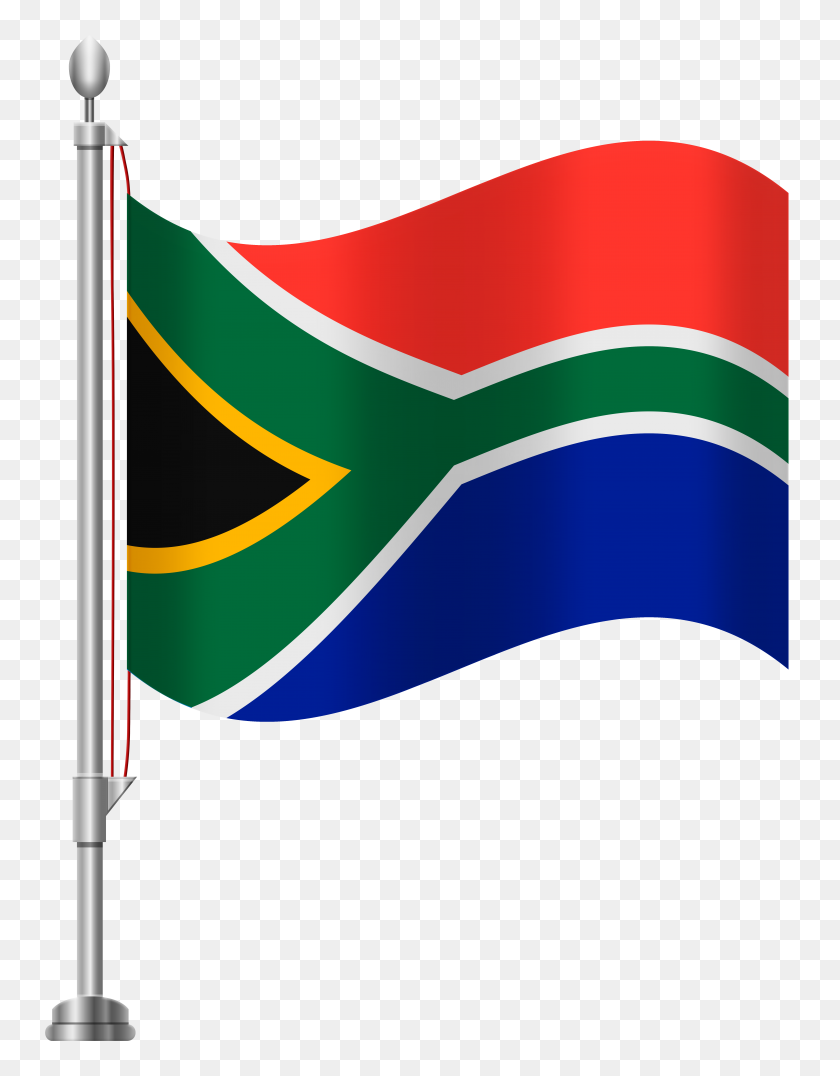 6141x8000 Png Флаг Южной Африки Клипарт