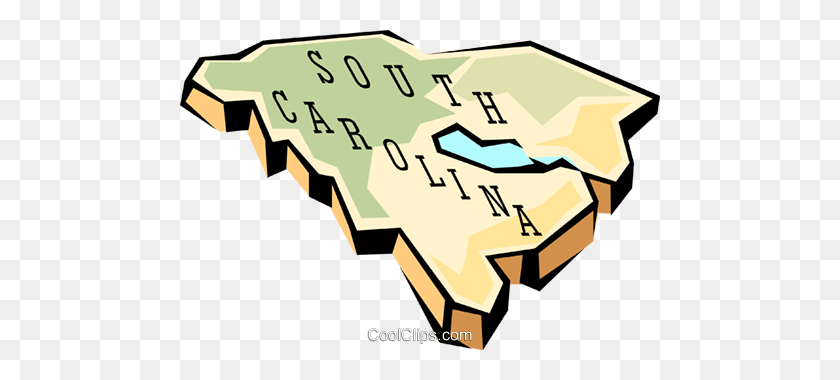480x320 Mapa Del Estado De Carolina Del Sur Libre De Regalías Imágenes Prediseñadas De Vector Ilustración - Imágenes Prediseñadas De Carolina Del Sur