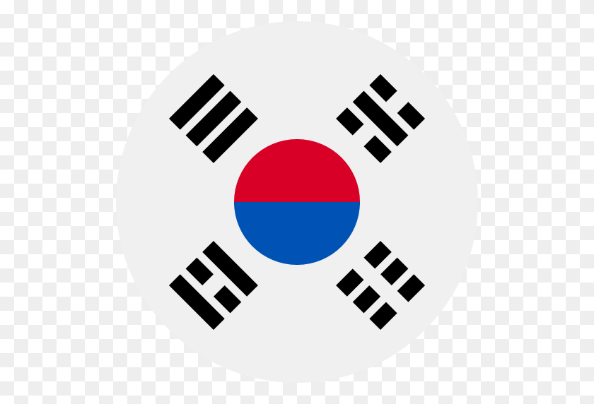 512x512 South Korea - Korea Flag PNG