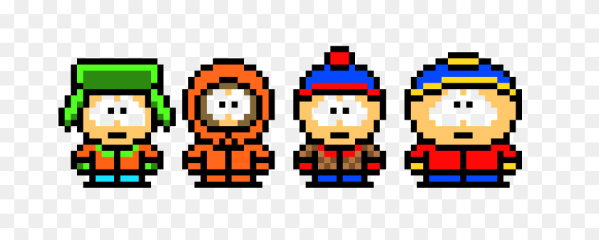 900x320 South Park Pixel Art Maker - South Park Png