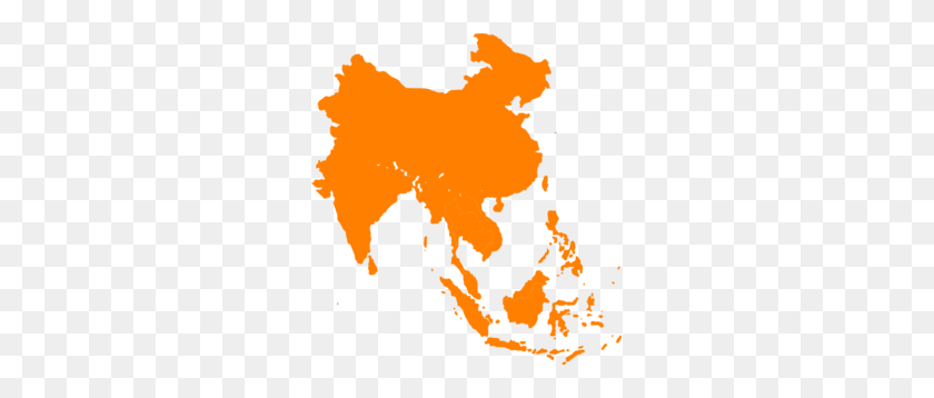 279x298 Юго-Восточная Азия Картинки - Карта Китая Клипарт