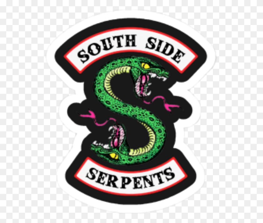 551x653 Logotipo De La Serpiente Del Lado Sur - Riverdale Png