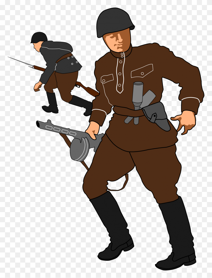 1797x2400 Soviet Soldiers Icons Png - Soviet PNG