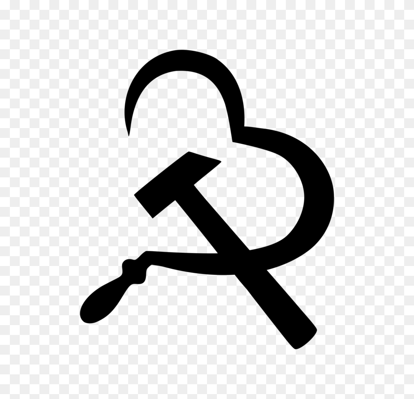 636x750 Soviet Union Communism Hammer And Sickle Communist Symbolism - Sickle Clipart