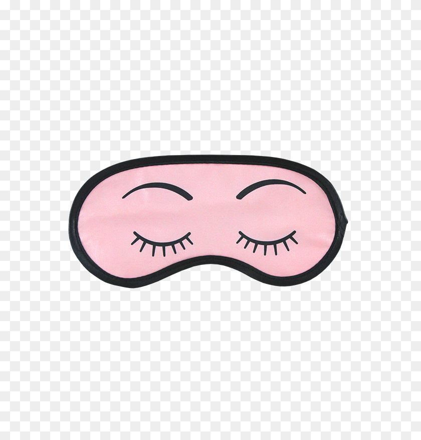 611x817 Spa Body Printed Sleep Mask Eye Lash Print Swissco Llc - Маска Для Сна Клипарт