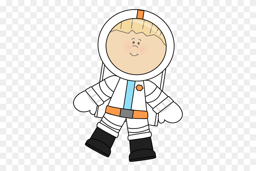 360x500 Space Clipart Spaceman - Space Clipart