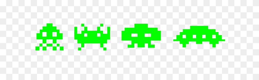 650x200 Space Invaders - Space Invaders PNG