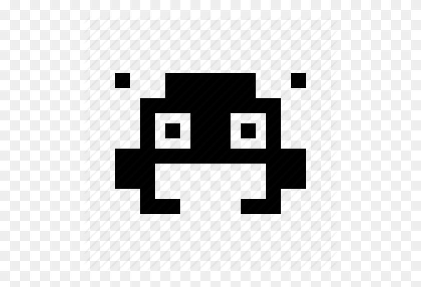 512x512 Space Invaders Alien Png - Space Invaders PNG