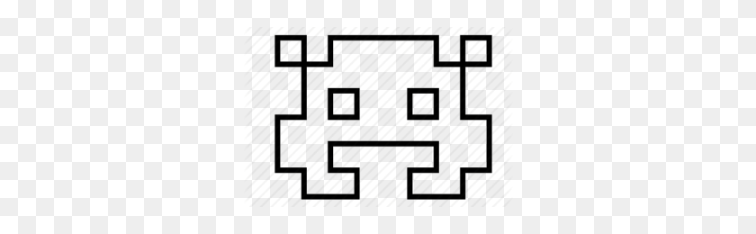 300x200 Space Invaders Alien Png Image - Space Invaders Png