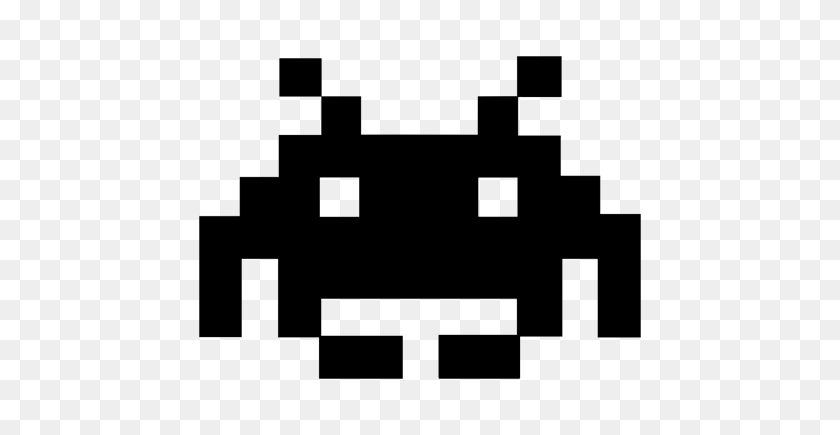 500x375 Space Invaders Png Hd - Calle Png