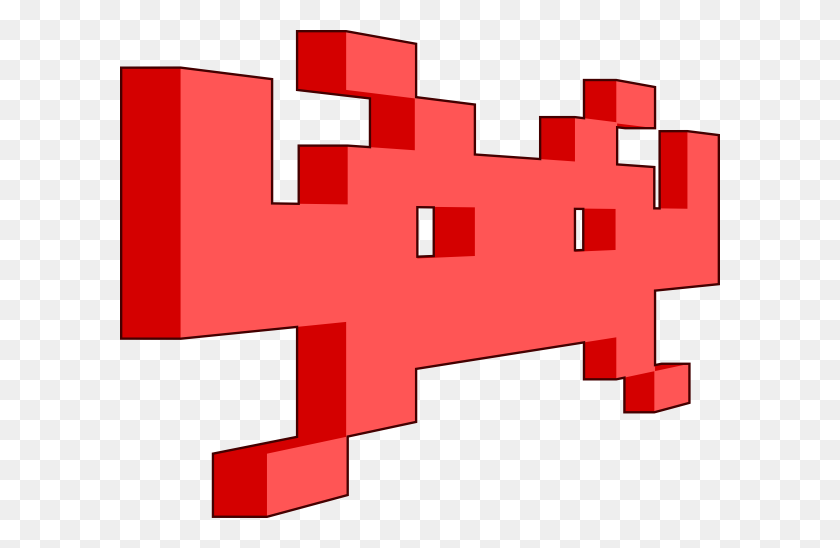 600x488 Space Invaders Png