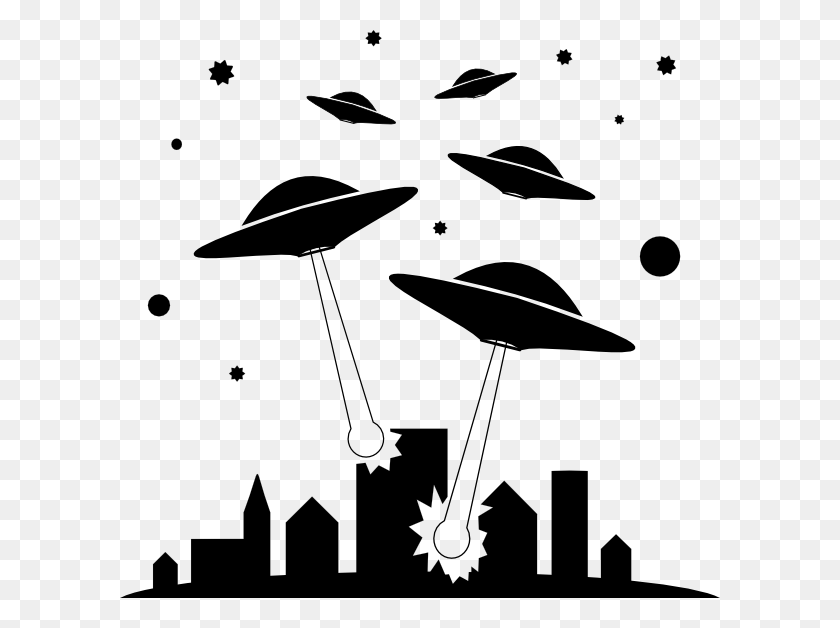 600x568 Space Invasion Clip Art - Space PNG