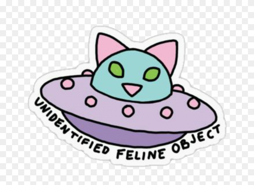 1080x765 Space Kitty Cat Ufo - Ufo Clipart Images