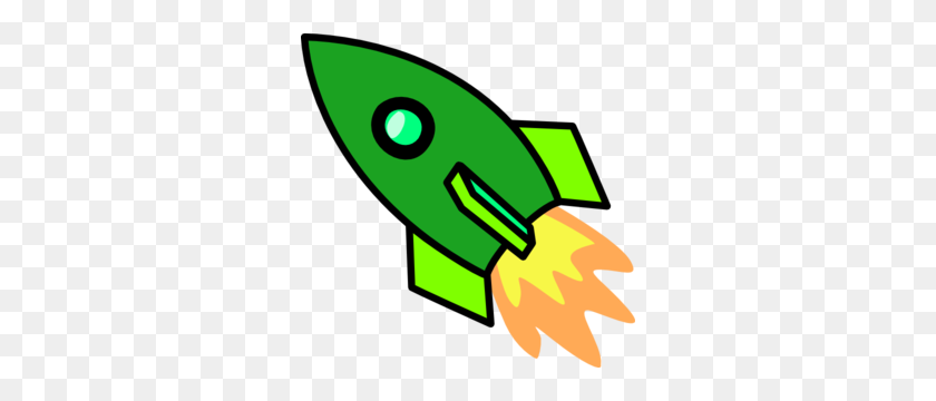300x300 Space Rockets Clipart - Rocket Launch Clipart
