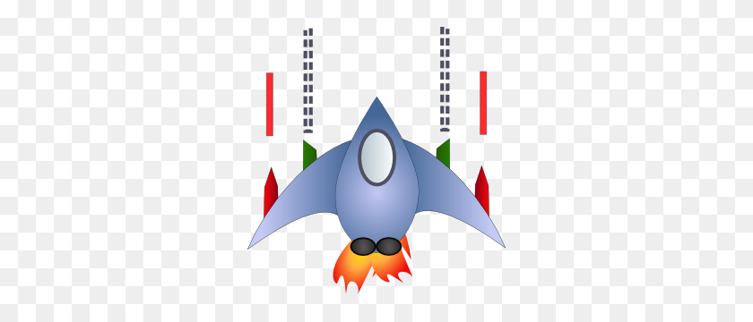 288x300 Space Ship Clip Art - Spacecraft Clipart