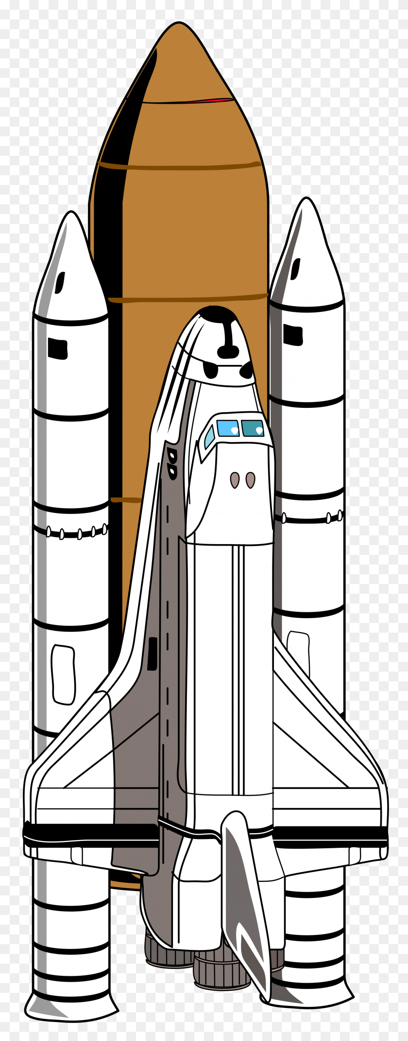 2000x5331 Space Shuttle - Space Shuttle PNG