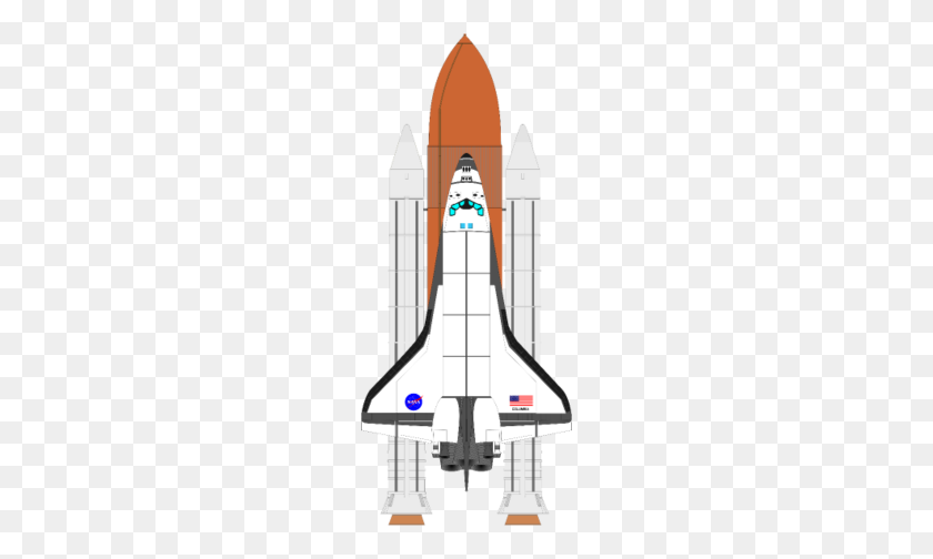 190x444 Space Shuttle - Space Shuttle PNG