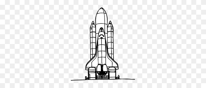 263x300 Space Shuttle Clip Art Images - Shuttle Clipart