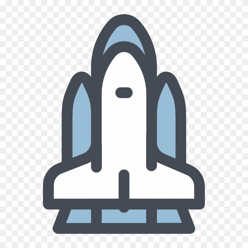 1600x1600 Space Shuttle Icon - Space Shuttle PNG